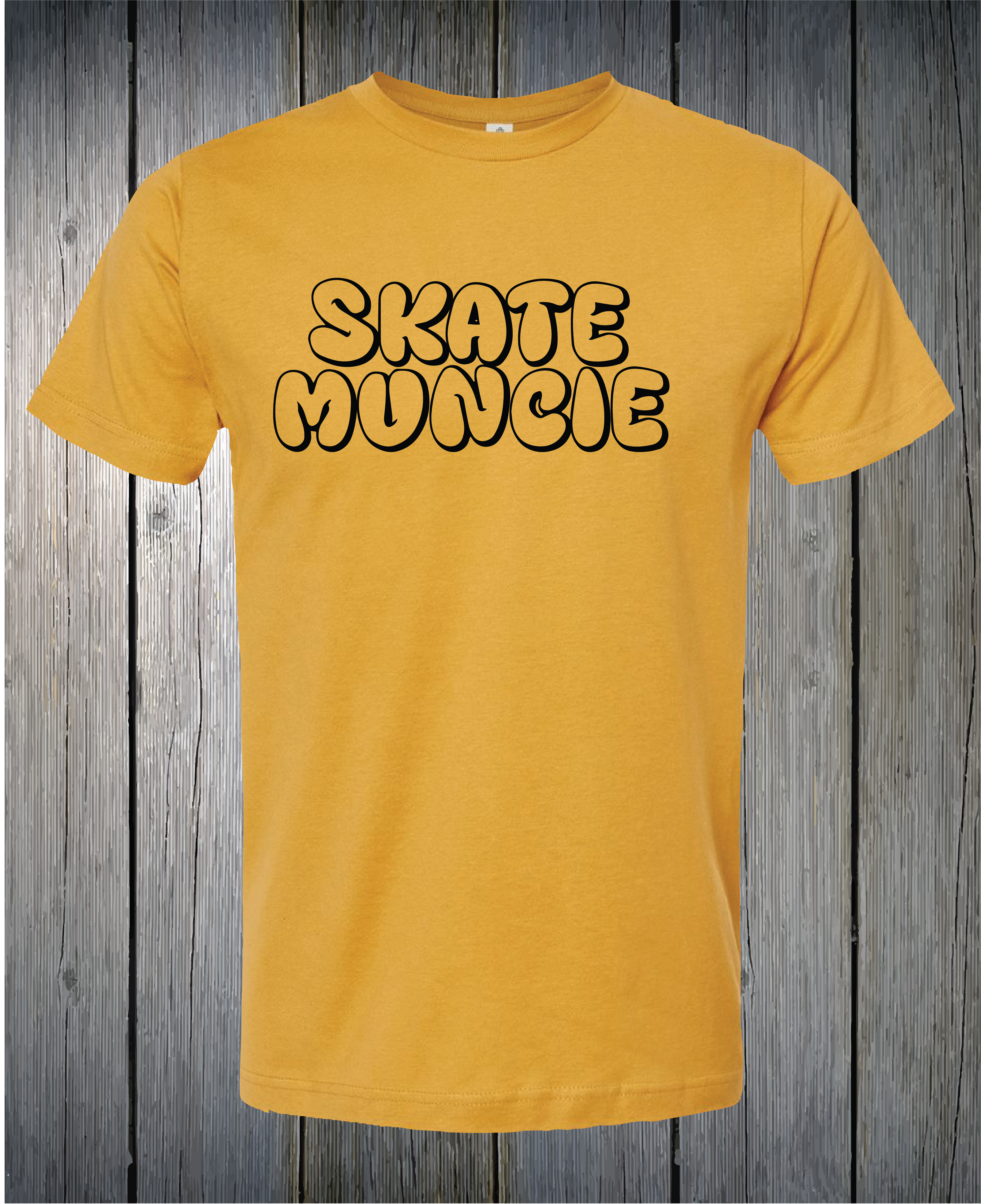 Yellow T Shirt Graffiti Skate